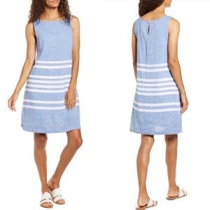 BEACHLUNCHLOUNGE Jaylene Dress Size Large Linen/ Cotton blend